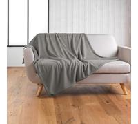 Douceur d'Intérieur, Wooly Blanket (125 x 150 cm) Grey