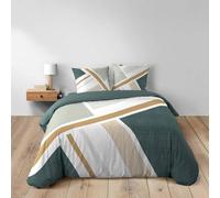 Douceur d'Intérieur, Zephyr 3-Piece Bedding Set (240 x 220 cm) 100% Cotton