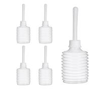 Douche Bottles for Women, 50/180/200ml Disposable Vaginal Anal Applicator with 8 Holes, Enema Douche Applicator Bottle, Eco-Friendly Flexible Butt Cleaner (5PCS, 180ML)