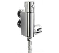 Douche Kit Bidet Toilet Thermostatic Valve With Brass Chrome Shower Spray