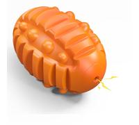 Doudele Squeaky Dog Toys Dog Toys Dog Toys for Aggressive chewers Dog Toy Puppy Toys Interactive Dog Toys Dog chew Toys Puppy Essentials pet Supplies (Orange)