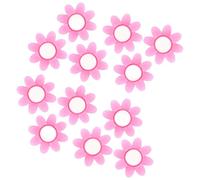 DOUDINGMAO 12Pcs Flower Shape Silicone Tennis String Dampener Racket Damper Shock Absorbers for Tennis Racket and String Tennis Racket Dampeners