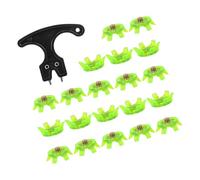 DOUDINGMAO 21pack Golf Cleats Secure Stability Spikes Professional Shoes Men Spikes for Enhancea Grip on Various Terrains Waterproofed Shoe Accessories