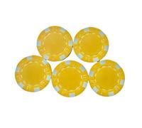 DOUDINGMAO 25Pcs Casinos Game Chips Teaching Coin Counting Counters Chip Small Learning Counting