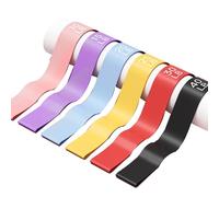 DOUDINGMAO 3/6Pcs Latex Resistance Bands Strength Workout Bands Exercise Stretch Band For Fitness Strength Training Stretching