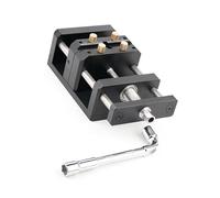 DOUDINGMAO Anodized Aluminum Alloy Selves Centering Clamping Tool Ideal for Wood Drilling and Crafting Applications