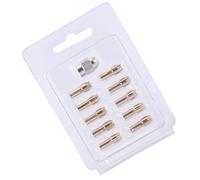 DOUDINGMAO Brass Collets Chucks Strong Metal Collets Adapters Electric Grinding Chucks for Rotary Tool & Power Drills Under 4.8mm