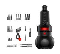 DOUDINGMAO Cordlessly Electric Screwdriver Manual Auto Mode LED Light 2N.m Torques 800mAh Rechargeable Battery Instantly Start Stop