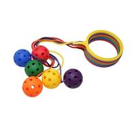 DOUDINGMAO Kids Ankle Spinnings Hoop Game Coordination Training Sports Balls Active Fitness Exercise for Family Jumping Rings Coordination Toy