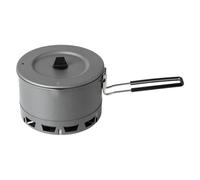 DOUDINGMAO Portable Compacts Backpacking Cookware Windproof Outdoor Cooking Pots with Folding Handle for Efficiency Windproof Pot