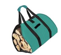 DOUDINGMAO Portable Firewood Carrier Bag Tear Proof Oxfords Foldable Camping Gear Tear Resistant Firewood Organizers for Campers