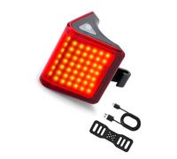 DOUDINGMAO Rechargeable Back Light With Movement Detectors Automatic Sensing Trail Back For Outdoor Sports Enthusiasts Waterproofed Bicycles