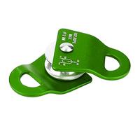 DOUDINGMAO Reinforced Aluminum Rappelling Pulley For Vertical Saving Operations And Industrial Maintenance 2000kg Weight Bearing Aluminum Descender Pulley