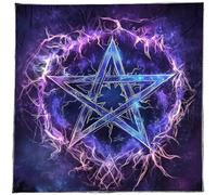 DOUDINGMAO Star Symbol Tarots Tablecloth Divinations Card Table Cloth Tapestry Astrology Witchcrafts Deck Cloth Decoration Divinations Card Table Cloth Wall Decors