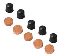 DOUDINGMAO Trombones Repairing Cork Pad Spit Valves Cork Pad Trombones Slide Rubber End Bumper Trombones Water Key Cork Pad Set