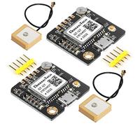 Doudou 2pcs GT-U7 GPS Module, Navigation Satellite Positioning, Compatible with NEO-6M 51 MCU STM32, High Sensitivity, Low Power Consumption, High-Precision Positioning, Suitable for Vehicles