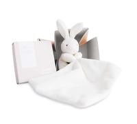 Doudou Et Compagnie 10 Cm Natural Rabbit And Towelling With Gift Box