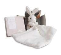 Doudou et Compagnie 10 cm Natural Rabbit and Towelling Doudou with Gift Box