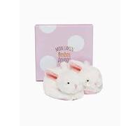 Doudou et Compagnie Baby Bunny Booties - Pink