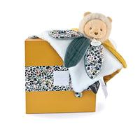 Doudou et Compagnie - Boh'aime DC4025 Cuddly Toy Petal Lion Yellow 27 cm Gift Birth - Beautiful Gift Box