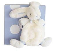 Doudou Et Compagnie Bonbon Flat Doudou Rabbit Gift Box (Blue)