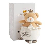 Doudou et Compagnie DC3521 Bear Petit King Music Box, Beige