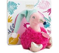Doudou et Compagnie – DC3525 MINIZOO Flamingo with Hat – Pink