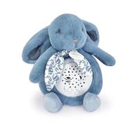 Doudou et Compagnie DC4201 Musical Night Light Rabbit with Star Projection - Soft Toy with Melodies and Soothing Lights - Baby Night Companion - Newborn Gift Idea