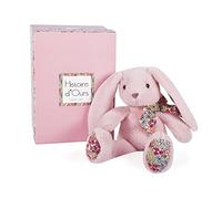 Histoire d'ours - Plush Bunny - Cuddly Friends - Gift Box - Soft Pink - 25cm - New Baby and Birthday Gift Idea for Girls and Boys - HO3121