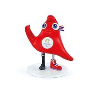 Doudou et Compagnie - JO2508 Paralympic Phyrge Mascot Figurine - Official Licence of the Paris Olympic and Paralympic Games 2028-16 cm - Red