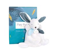 Doudou et Compagnie Mini Rabbit Comforter - Happy Pop - Blue - 17cm - DC3883