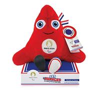 Doudou et Compagnie Official JO Paralympic Mascot 30cm - Paralympic Games 2024 - Jointed Plush Toy Extra Soft - Phrygian Hat - Gift Idea