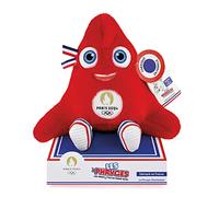 Doudou et Compagnie - Official Plush Mascot JO 30 cm - Paris 2024 Olympics - Extra Soft Plush Toy - Phrygian Hat Shape - Birth Gift -