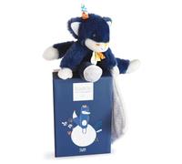 Doudou et Compagnie TIWIPI Loup Pantin with Comforter Blue DC3632 Baby