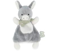 Kaloo - Les Amis - Regliss' The Donkey Comforter - 18 cm - Grey - Ultra-Soft Material - 0 Months +, K224006