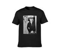DOUDOUMAO Ed Gein Serial Killer Photo Poster T-Shirt Black 3XL