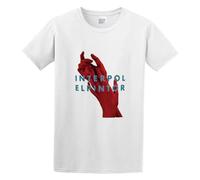 DOUDOUMAO New Interpol Elpintor Band T-Shirt White L