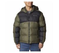Doudoune Columbia Pike Lake II Hooded Jacket (Stone Green, Shark) Homme