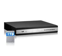 Douevo 8 Channel Security DVR Recorder with 1TB Hard Drive, H.265+8 CH Surveillance Digital Video Recorder, Hybrid 6-in-1 (TVI/AHD/CVI/XVI/CVBS/IPC) CCTV DVR for Security Camera, Easy Remote Access