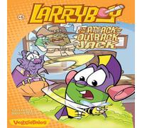 Doug Peterson The Larryboy in the Attack of Outback Jack: 6 Paperback Book Doug Peterson Multicolor