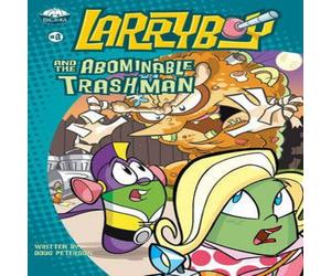 Doug Peterson The Larryboy & the Abominable Trashman Paperback Book Doug Peterson Multicolor