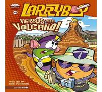 Doug Peterson The Larryboy, Versus the Volcano: 9 Paperback Book Doug Peterson Multicolor