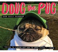 Doug the Pug 2026 5.4 X 6.2 Box Calendar-USA