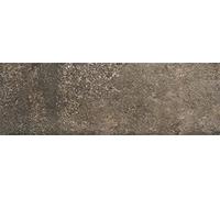 Dougal Ceramic Stone Effect Wall Tile Rectangle Shape Bathroom Tile, Dark Grey - 200 x 600mm
