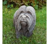 Dougal' Skye Terrier Stone Cast Dog Ornament