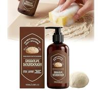 Dough Cleaner Soap for Sourdough, 100ML Enzyme Powered Dissolve Cleaning, Reduces The Need for Scrubbing And Soaking, for Kitchen of Bowls, Dish, Pots, Utensils,1pc