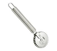 Dough Cutter Wheel, Dough Cutter Tool Wheel, Dumpling Pastry Wheel Made of Stainless Steel, Delicate Kitchen Cutter with Ribbed Edge, Baking Tool for Cakes, Ravioli and Pizza