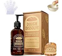 Dough Dissolve Soap for Sourdough,Dough Dissolve, Enzyme Powered Formula Breaks down Stuck-On Dough, Reduces the Need for Scrubbing and Soaking, For Kitchen Cleaning of Bowls, Pots & Utensils (1pcs)