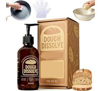 Dough Dissolve Soap for Sourdough, Dough Dissolve Soap, Enzyme Powered Formula Breaks down Stuck-On Dough, Reduces the Need for Scrubbing and Soaking, For Kitchen Cleaning of Bowl,Pot,Utensil (1pcs)