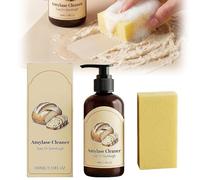 Dough Dissolve Soap for Sourdough - Enzyme Powered Dough Cleaner for Baking Mess | Breaks Down Stuck-on Starches & Protein, Fast Cleaning Solution for Bowls, Pots & Baskets (100ml with Sponge)
